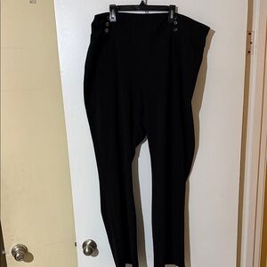 Soho Classic Black Straight Leg Pants